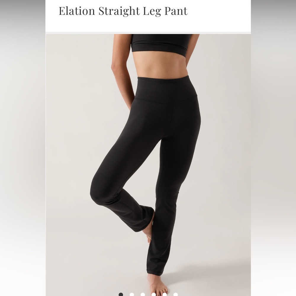 COPY - Athleta Elation Straight Leg Pant Small Black NWT